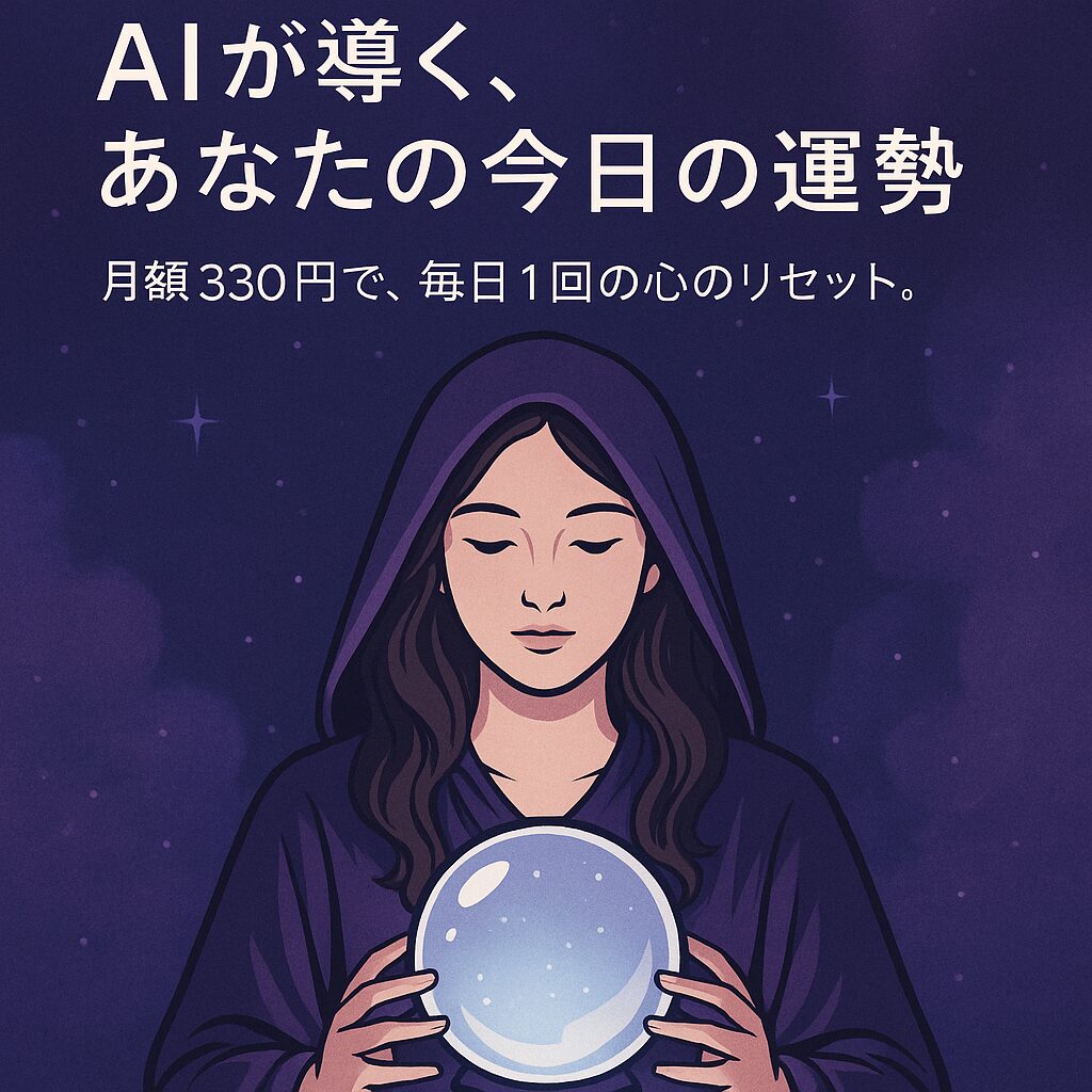 AIが導く、今日の運勢